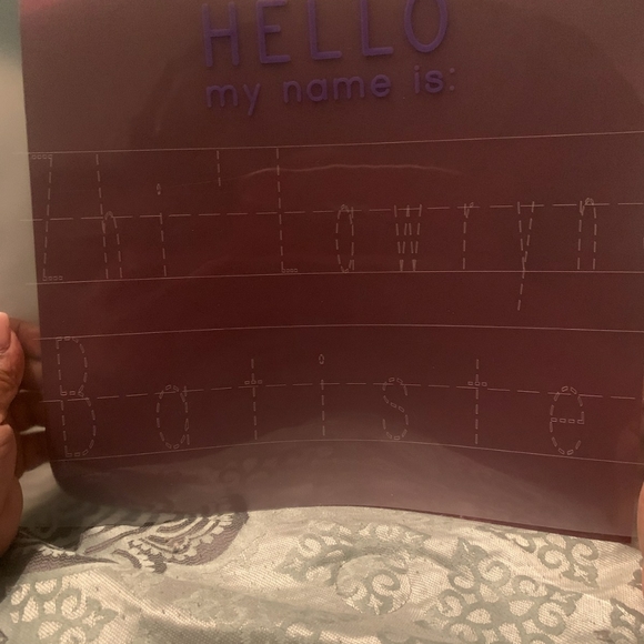 Tracing broad for kids - Picture 1 of 1